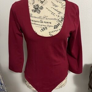 Forever 21 Plunging Bodysuit